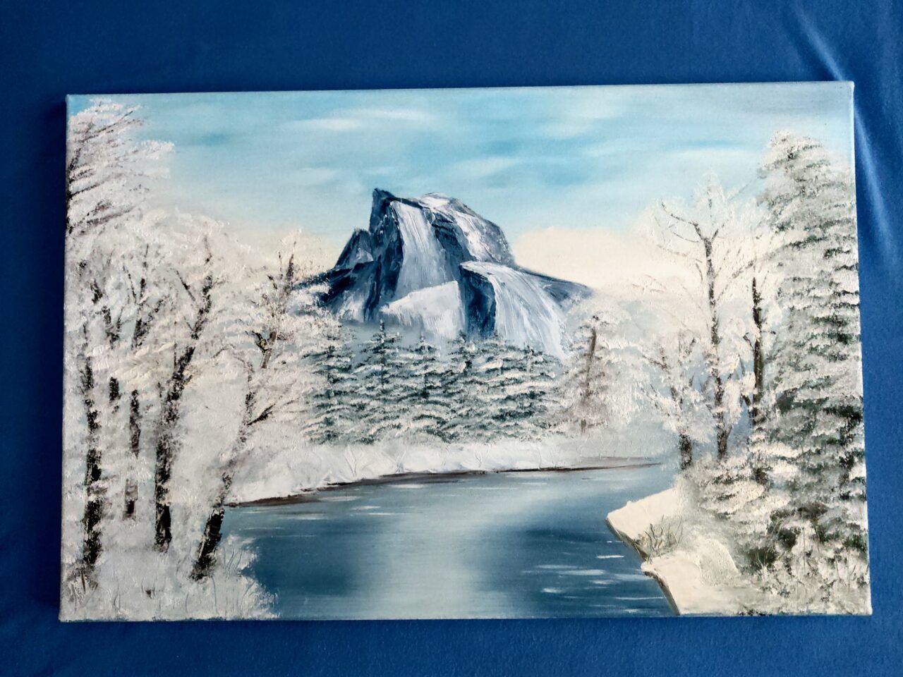 Öl-Bilder: Kunst Malen nach Bob Ross, Foto 6