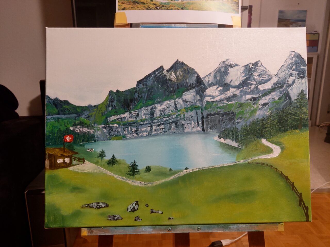 Öl-Bilder: Kunst Malen nach Bob Ross, Foto 11