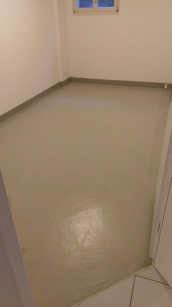 2K Boden Beschichten Quarzsand: auch Plättli / Platten, Foto 6