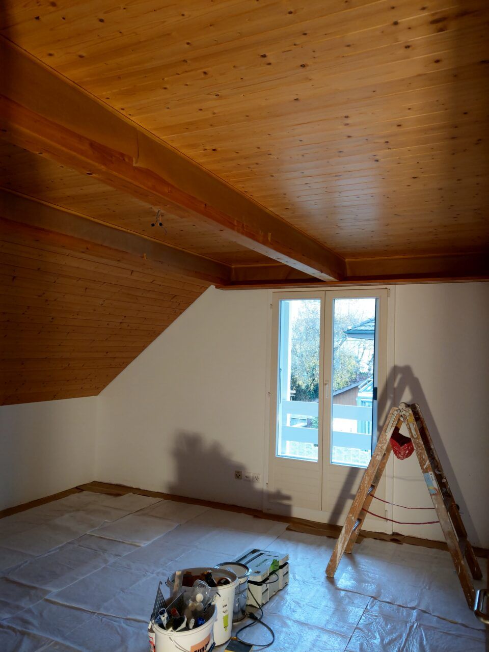 Täfer / Balken: Lasierend / Deckend, Foto 11