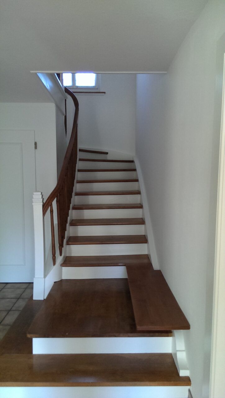 Treppen Stirne: Wangen Spachteln, Foto 6